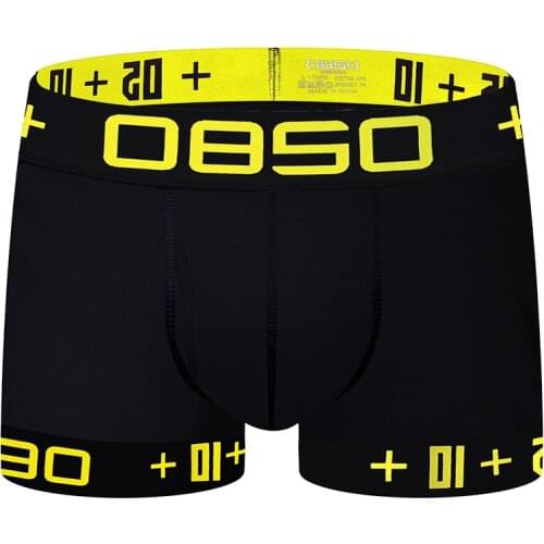 BS Cotton Boxer Brief Men Hot Style Comforable Panties Set Gay Sexy Underwear Man Breathable Underpanties Boxer 2021 M-2XL