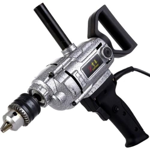 16mm mixing drill aircraft drill hand electric drill cement putty powder high power mixer paint mixer