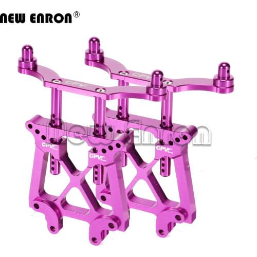 4Pc 85060 85234 Alloy Front Rear Shock Tower Damper Plate Body Post Set For RC Car 1/8 HPI Savage Flux XL 21 25 SS 3.5 4.6 5.9