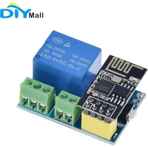 ESP8266 5V WiFi Relay Module With ESP-01S 4MB Flash Module for Arduino IOT Things Smart Home Remote Control Switch Phone APP