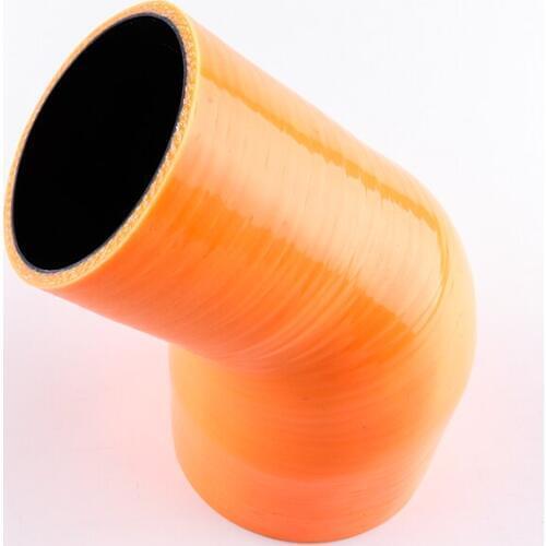 ID2.5"-3" ID64-76mm 45 Degree Elbow Silicone Reducer Turbo Pipe Hose