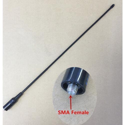 Honghuismart RH771 RH-771 SMA Female antenna High Gain UHF VHF dual band for Kenwood Baofeng ,PUXING,TYT,Weierwei walkie talkie