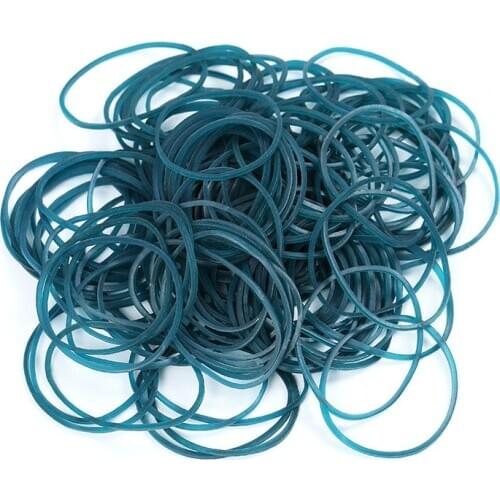 100 Pcs/Pack Colorful Strong Elastic D38mm Rubber Band Loop School Stationery Office Home Package Holders bind Organiser