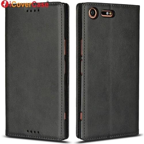 ICoverCase Magnetic Leather Wallet For Sony Xperia XZ Premium Case Soft Shell For Sony G8142 G8141 Cover Phone Accessory Coque
