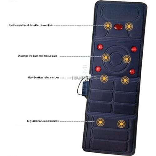 Massage cushion neck shoulder back waist multi-function mattress vibrator body health care equipment massage cushion