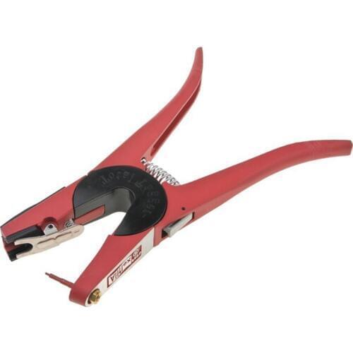 Metal ear tag pliers Farm Animal equipment Pig Cow Sheep Rabbit Identification label clamp Animal Feeding tool 1 Pc