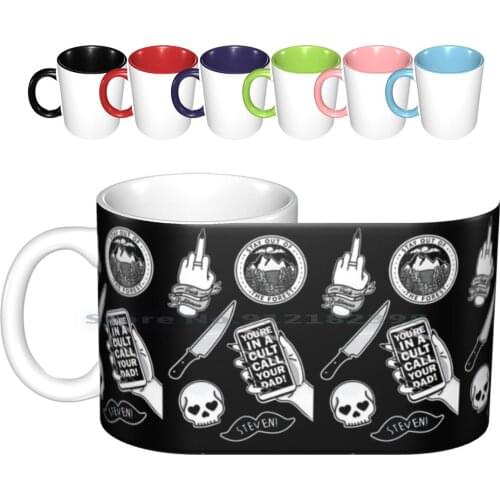 My Favorite Murder Ceramic Mugs Coffee Cups Milk Tea Mug My Favourite Murder My Favorite Murder Mfm Ssdgm Youre In A Cult Call