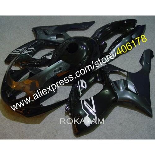 Online Buy YZF600R 97-07 Fairings Price For Yamaha YZF-600R Thundercat 1997-2007 Black MotorBike Bodywork Fairings
