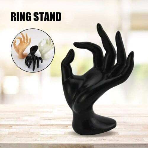 Hand Model Ok Hand Model Ring Stand Bracelet Display Stand Jewelry Stand PVC Material 17*11cm LL@17