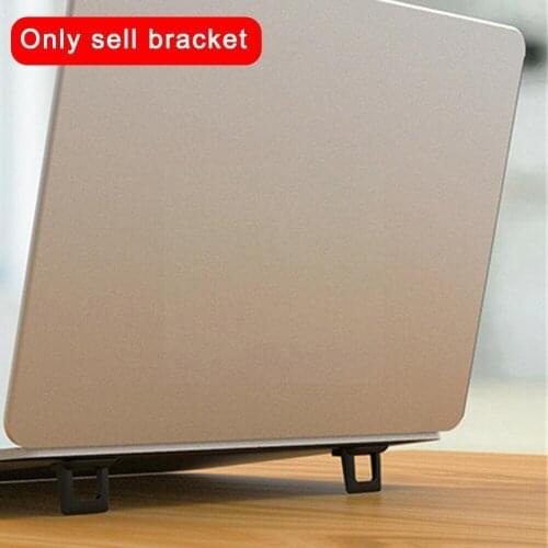 2pcs/set Mini Portable Invisible Laptop Holder Adjustable For Laptop Slip Cooling Stand Anti Multifunctional Foldable Holde Z6S9