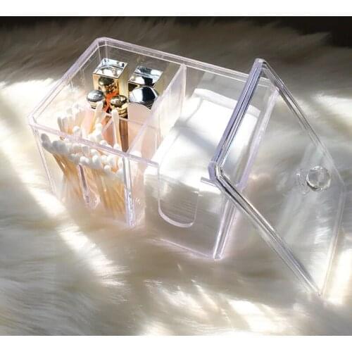 Clear Acrylic Jewelry Organizer Storage Necklace Ring Bracelet Earring Makeup Large Space Storage Jewelry Box Case Hold Female