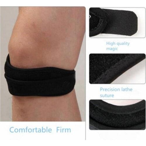Adjustable Sports Leg Knee Support Brace Wrap Protector Leg Compression Safety Pad Sleeve Patella Guard Knee Pad adjusted