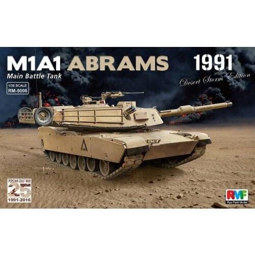 RMF model kit 1/35 RM-5006 M1A1 ABRAMS Main battle tank 1991
