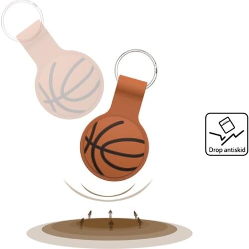 Anti-Lost Silicone Protective Cover for Airtags, Location Tracker Hanging Buckle Protective Cover with Keychain X37A