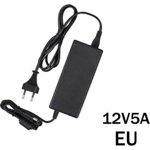 EU Plug 5A Power Transformer Input AC100-230V Only For Amplifier Adapter Power Adapter Output Voltage DC12V Output Port2.1x5.5mm