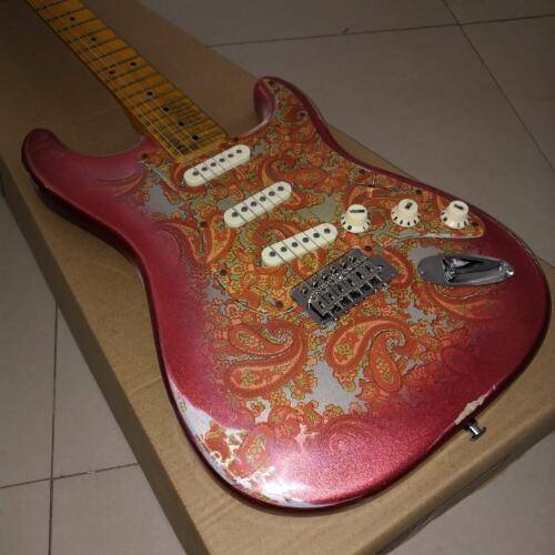 Heavy Relic Electric Guitar Handmade Aged Hardware Vintage Tuner Free Shipping