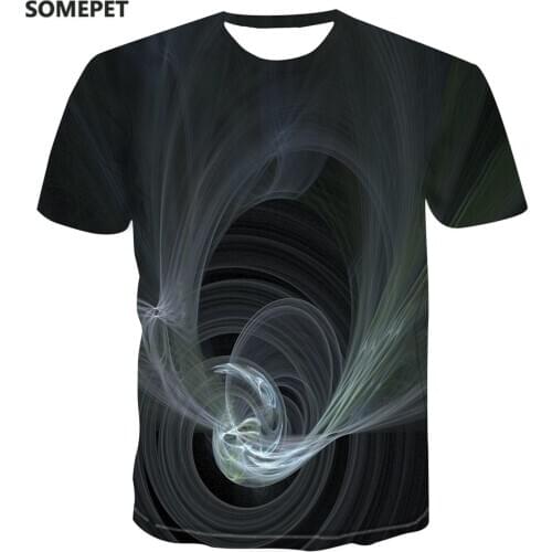 2020 T-Shirt MenS Summer T-Shirt Printing T-Shirt Short Sleeve Creative Color Pattern T-Shirt MenS T-Shirt