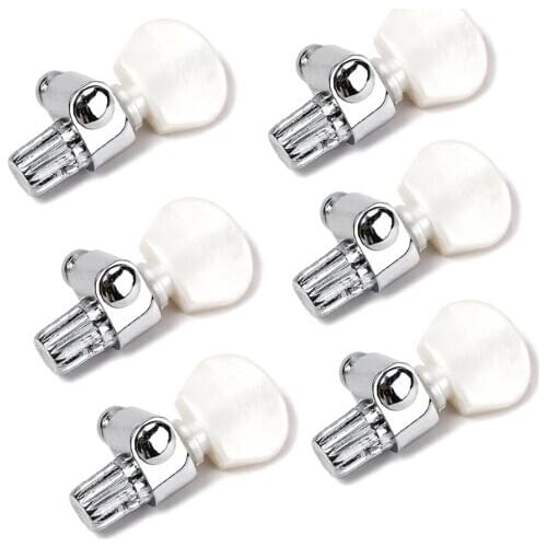 6pcs Banjo Tuners Tuning Pegs Keys Machine Heads for Banjo Replacement