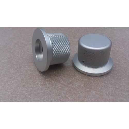 Diameter 38 shank diameter 30 high 25 knurled knob aluminum alloy solid volume potentiometer audio amplifier knob 38X30X25MM-10P