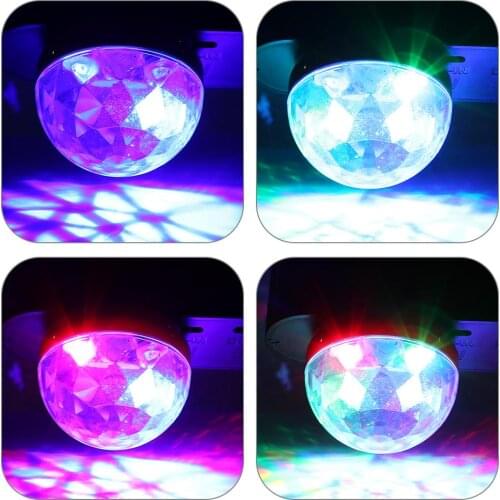 Car Interior LED Atmosphere Lamp DJ RGB KTV Stage Effect Light for KTV Disco Environmental Protection and Power Saving