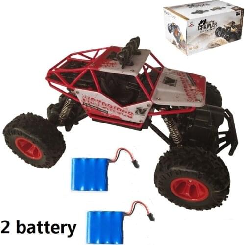 4WD Electric RC Car Rock Crawler Remote Control Toy Cars High speed Trucks Off-Road On The Radio Controlled 4x4 Drive Toys gift