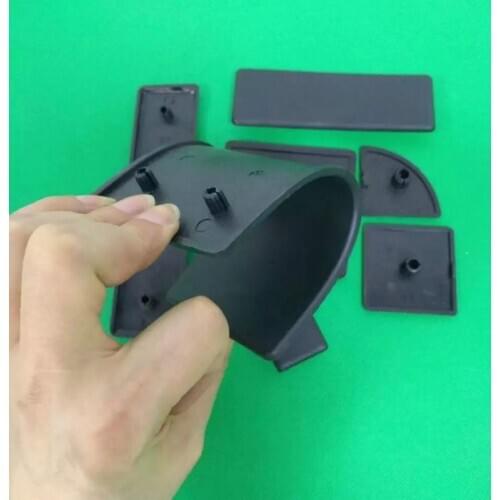 100100A 100100B End Caps Plastic ABS End Cap For 3D Printer Silver or Black