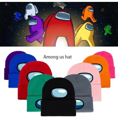 Among Us Knitted Hats Mens Womens Winter Hats New Beanies Knitted Caps, Boys Girls, All-match Warm Hats, Womens Casual Caps