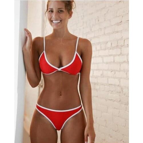 Women Swimwear Beach Bikini Set Push-up Padded Bra Bathing Suit Beachwear Swimwear Women Bikini Set 2020 Sexy Swimsuit Mujer