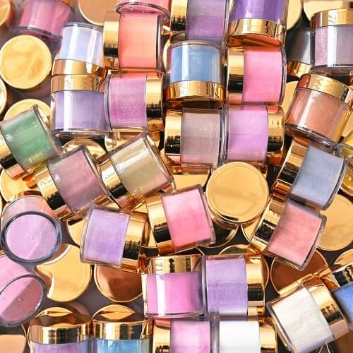 130 Colors Acrylic Powder 1OZ 3D Pattern Dust Mixed Glitter Manicure Nail Extension Design Acrylic + Dip Collection Powder H