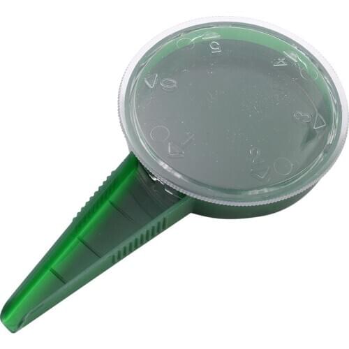 Dark Green Adjustable Size Seeder Dia Dispenser Sower Seeder Plastic Disseminator Farm Garden Plant Supplies Tool 5 In 1
