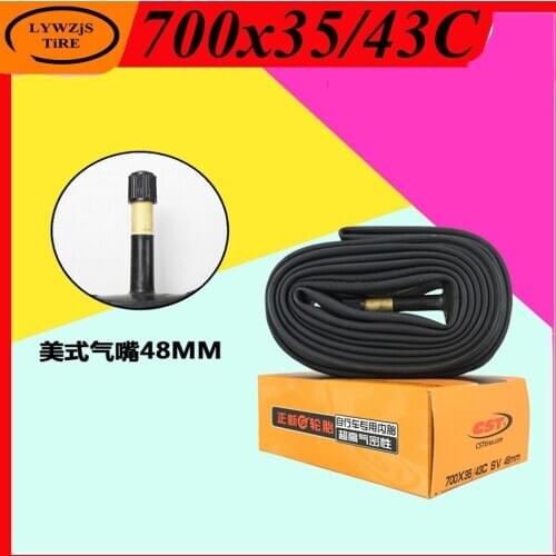 700x35/43C Inner Tube 700x35C Inner Camera 700x43C Inner Tire for Bike Bicycle Accessories