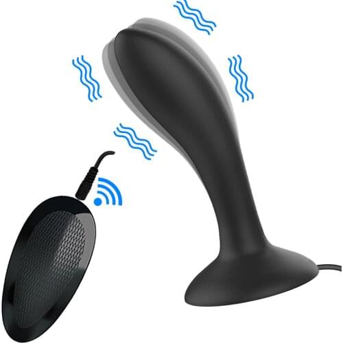 BOMBOMDA Unisex Anal Vibrators Dildo Male Prostate Massager Strong Sucker G-spot Stimulator Anus Penis Vibrator Sex Toys for Men