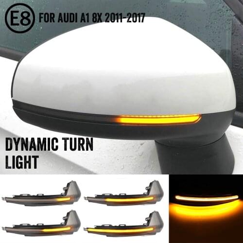 Dynamic Blinker for Audi A1 8X LED Turn Signal 2011 2012 2013 2014 2015 2016 2017 Light Mirror Indicator repeater