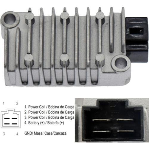 For Yamaha TW125 1999-2004 TW225 2002-2007 XT225 1991-2004 FZR400 1990-1994 XJ400 92-93 Motorcycle Voltage Regulator Rectifier