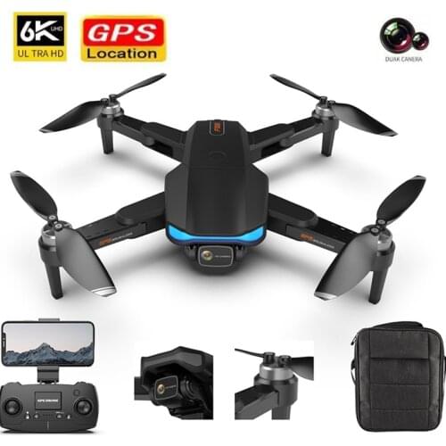 F188 GPS Drone With 6K Dual Camera Brushless Motor 5G Foldable Professional Quadcopter FPV WiFi Aerial Photography Rc Helicopter
