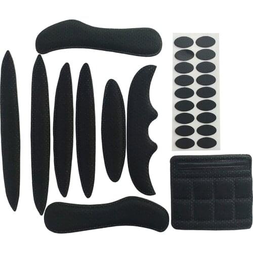 Helmet Padding Kit Universal Foam Pads Set Universal Airsoft Helmet Pads For Bike Motorcycle Cycling Helmet
