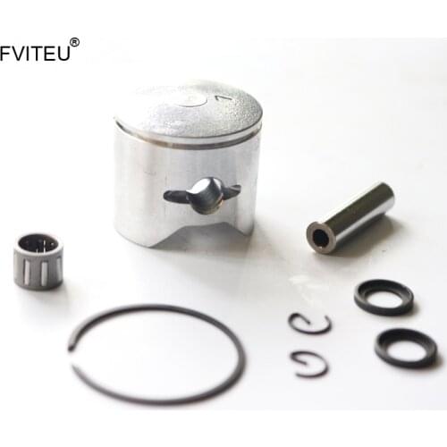 FVITEU 34mm 26cc 27.5cc piston set Piston Ring Pin Washer Bearing for Gasoline zenoah engine CY for 1/5 HPI BAJA 5B SS Rovan KM