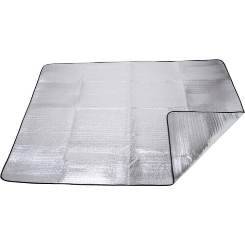 Makino outdoor camping mat tent mat waterproof double plus size picnic rug thickening plus size moisture-proof pad