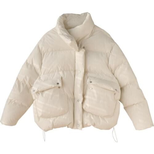 2020 New Ladys Winter Coat Long Sleeve Collar Ladys Winter Jacket Warm Coat Cotton Coat