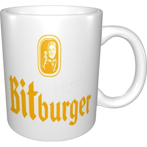 Bitburger Beer Brewery Ale Promo Mug Coffee Cup Coffee Mug Cat Paw Death Stranding