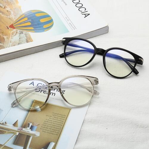Flat glasses womens new anti-blue glasses computer eye protection radiation glasses mens anti-blue light no degree