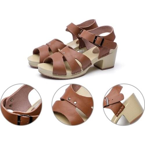 Summer Womens Open Toe Casual Ankle Strap Sandals
