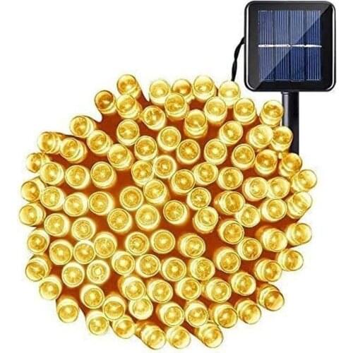 Solar Lights Outdoor Garden garland Waterproof IP65 8 Modes Solar String Lights Trees Home Wedding Exterior terrace decoration