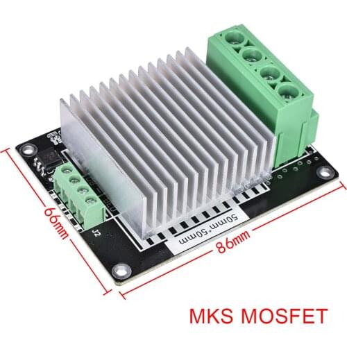 3D Printer Parts Heating-controller MKS MOSFET For Heated Bed/Extruder MKS MOS Module Exceed 30A Support Big Current Ramps 1.4