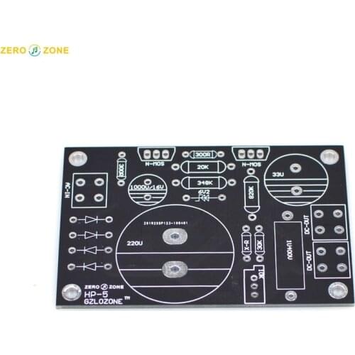 Zerozone HP-5 High voltage series regulator power supply filter board Finished power supply board PCB
