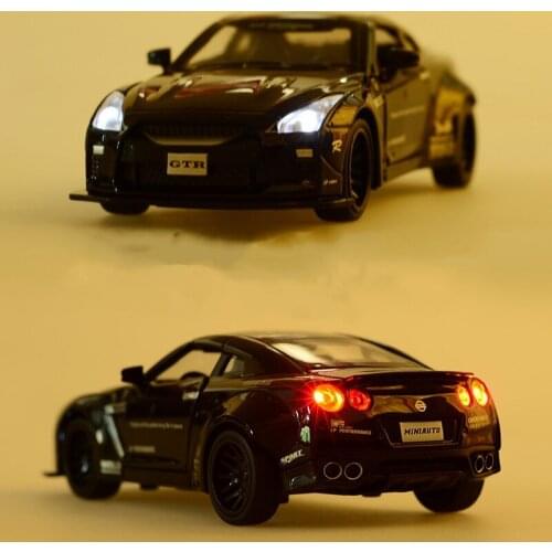 1:32 GTR Race Alloy Car Model Diecasts Vehicles Cars Kid Children Gifts Boy Toy