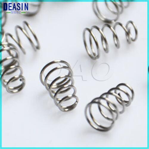 100pcs spring for dental three way syringe Triple Syringe spring button dental spare parts