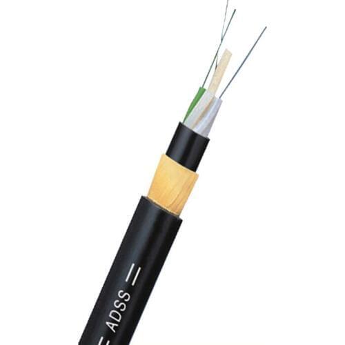 1000m ADSS 12Core Singlemode Outdoor Fiber Optic Armored Patch Cord Drop Wire Cable ADSS-12core Armored Fiber optic Cable