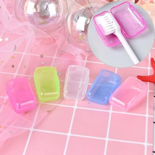 5Pcs/set Portable Toothbrush Headgear Travel Hiking Camping Brush Tooth Brush Cover Holder Cap Case Wholesale