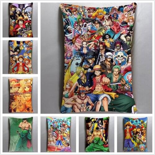 Anime Manga One Piece 40*60cm Pillow Case Cover Seat Bedding Cushion